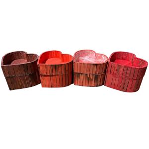 Wooden planters 